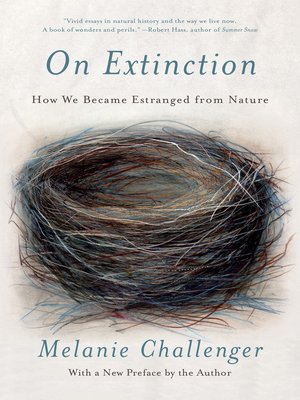 cover image of On Extinction